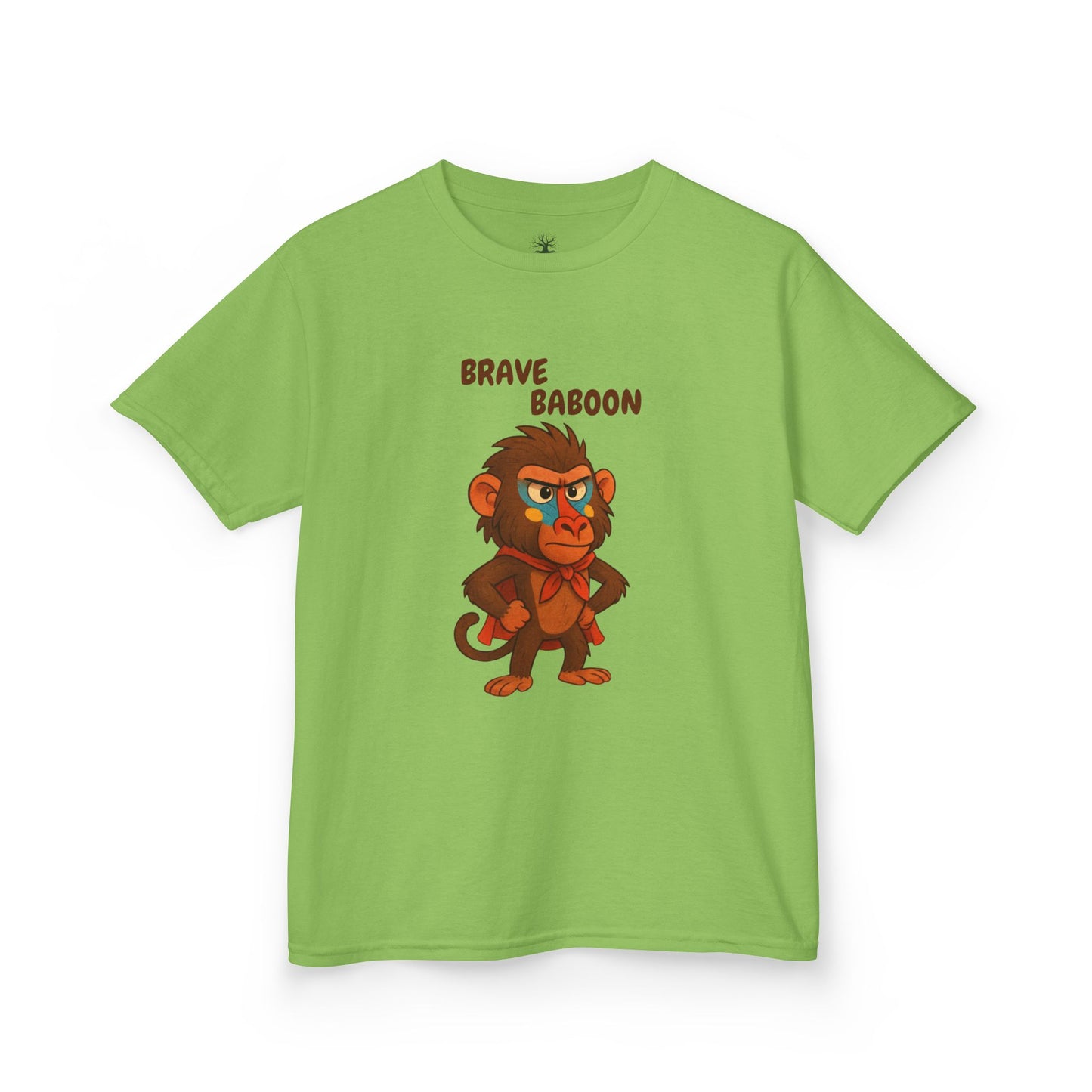 Comfy Kids Tee - Brave Baboon
