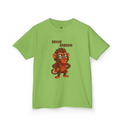 Comfy Kids Tee - Brave Baboon