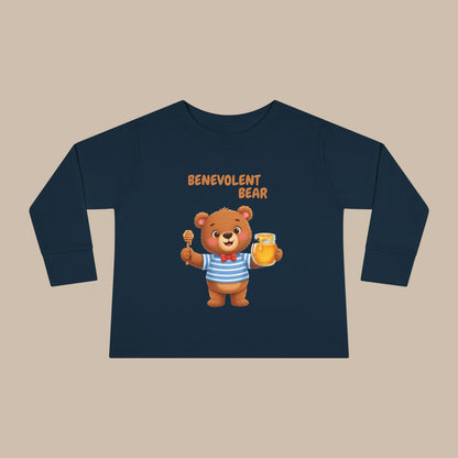 Toddler Long Sleeve Tee - Benevolent Bear