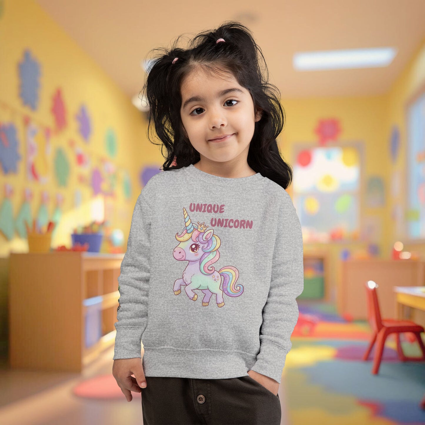 Toddler Sweatshirt - Unique Unicorn