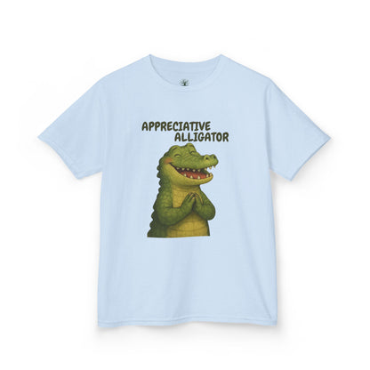 Comfy Kids Tee - Appreciative Alligator