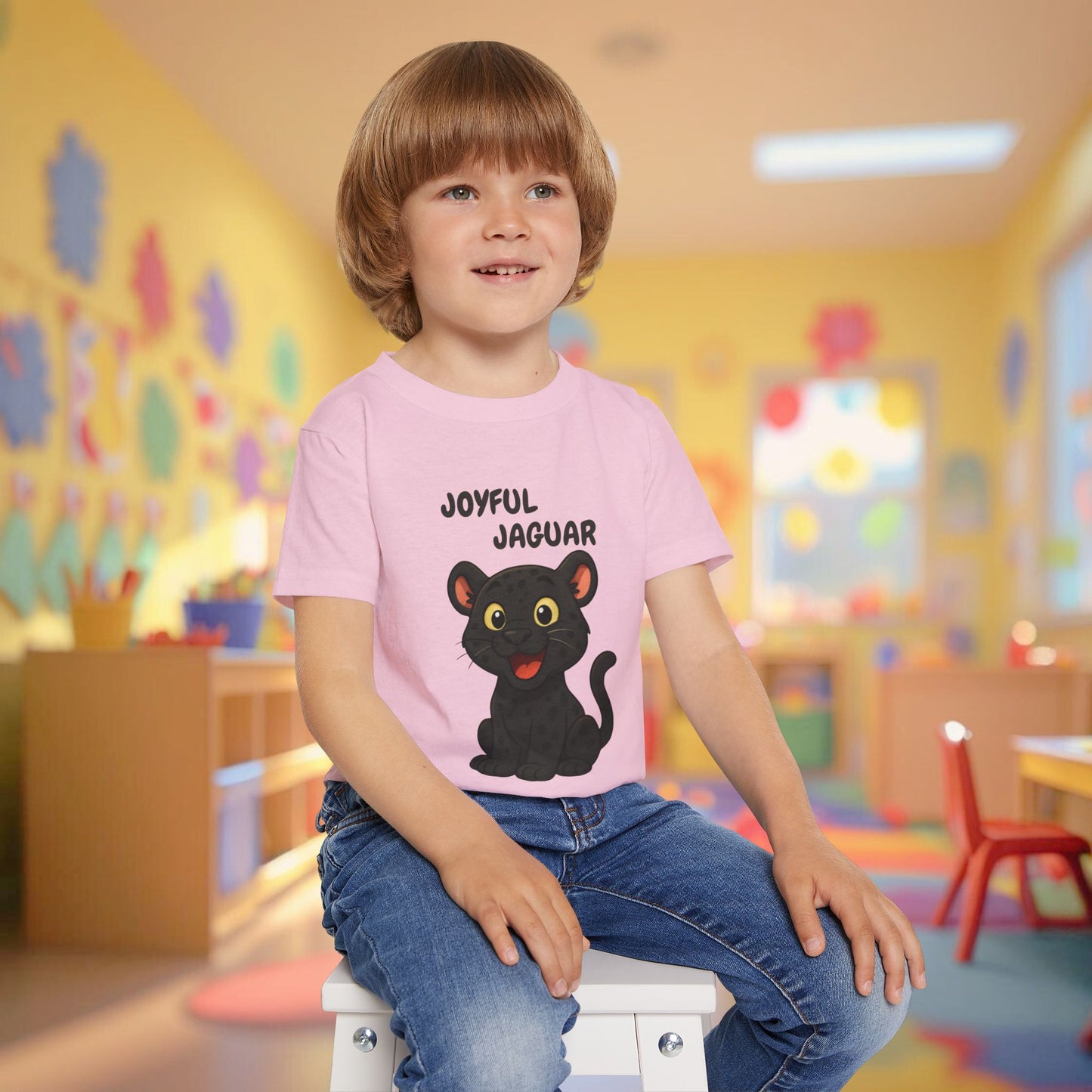 Toddler Tee - Joyful Jaguar