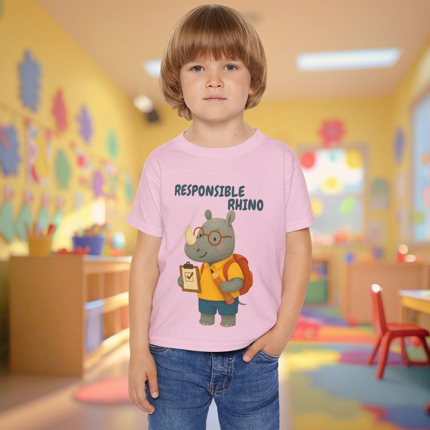 Toddler Tee - Responsible Rhino