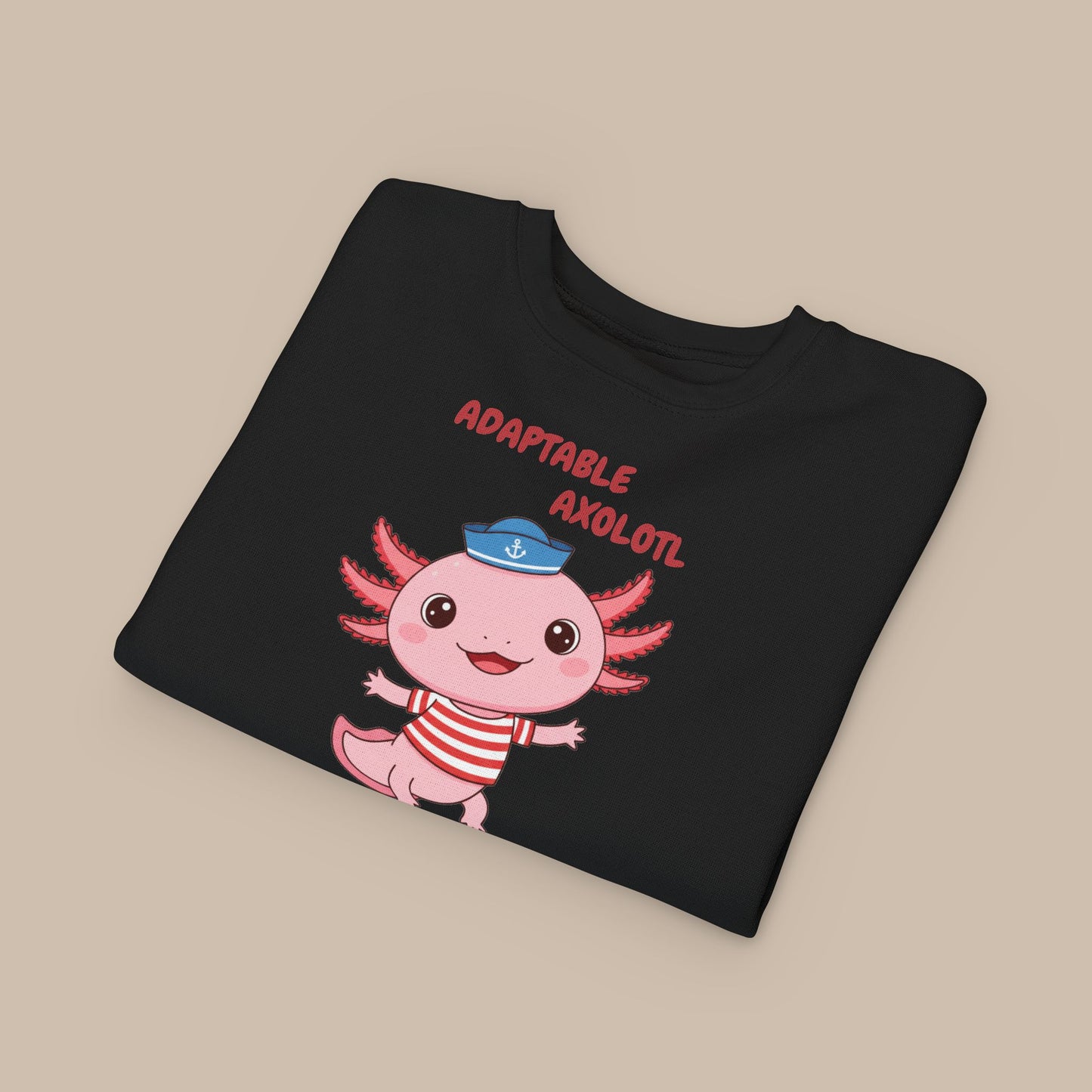 Toddler Sweatshirt - Adaptable Axolotl