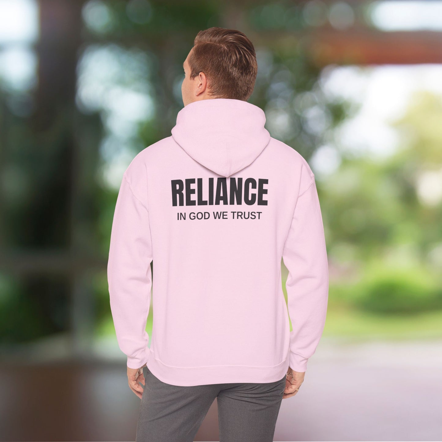 God Has Your Back Hoodie - RELIANCE: In God We Trust