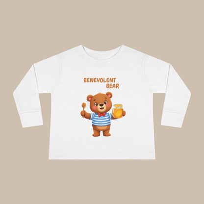 Toddler Long Sleeve Tee - Benevolent Bear