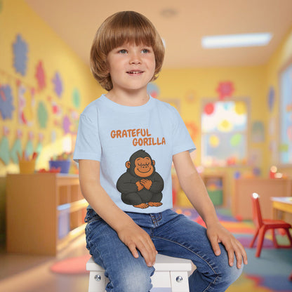 Toddler Tee - Grateful Gorilla