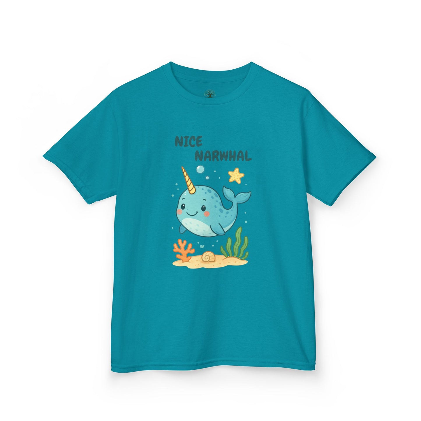 Comfy Kids Tee - Nice Narwhal