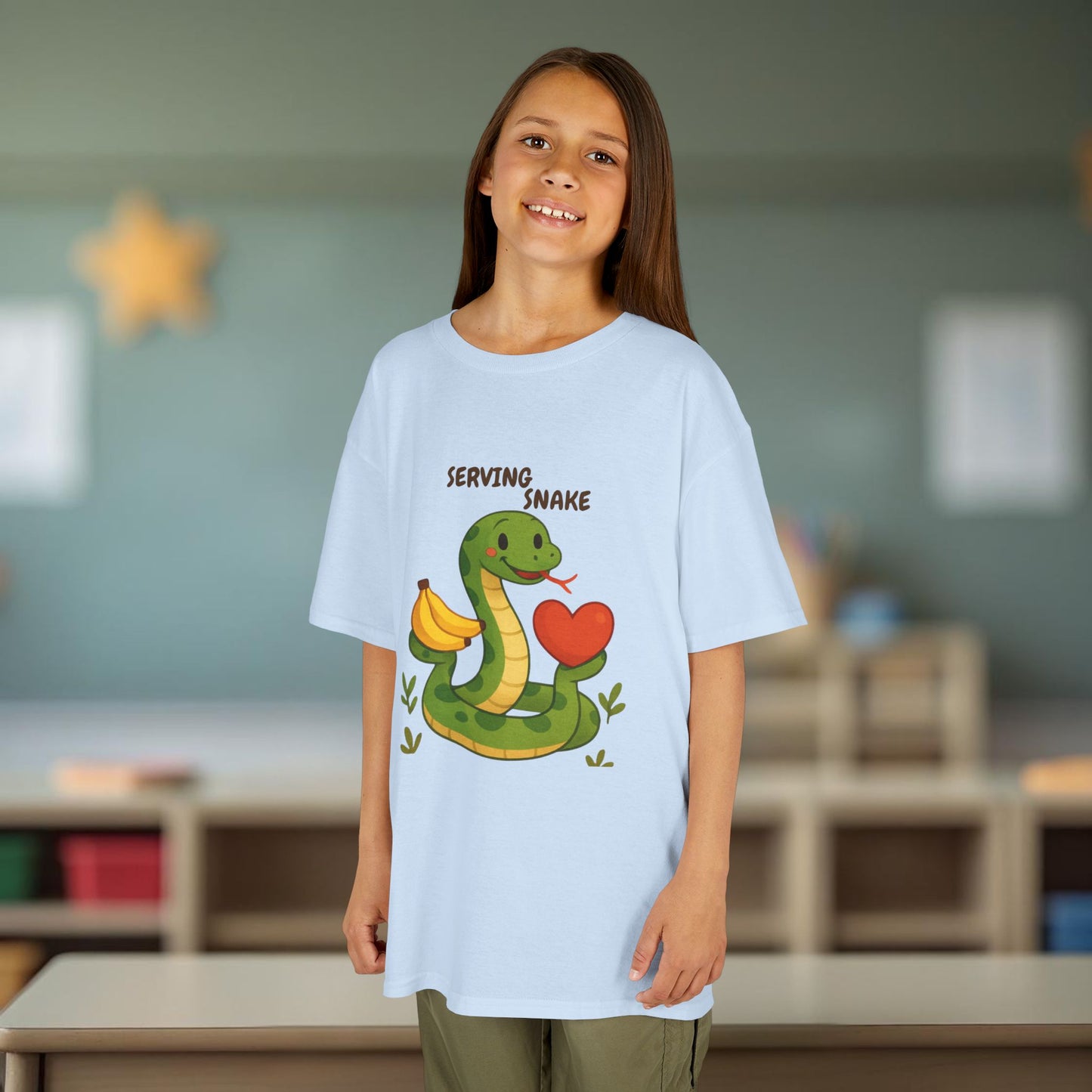 Comfy Kids Tee - Serving Snake