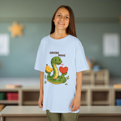 Comfy Kids Tee - Serving Snake