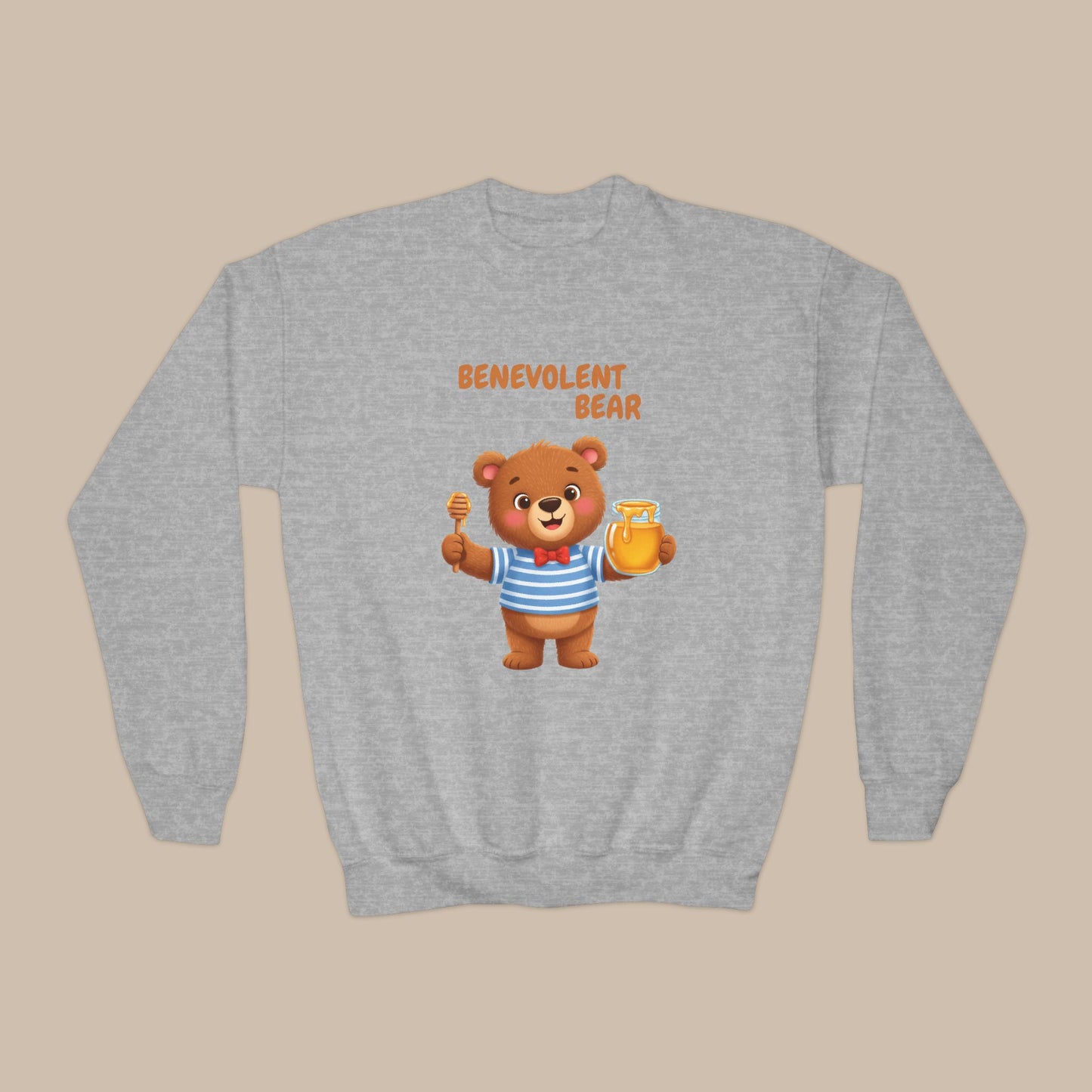 Comfy Kids Sweatshirt - Benevolent Bear