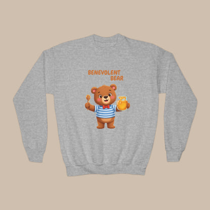 Comfy Kids Sweatshirt - Benevolent Bear