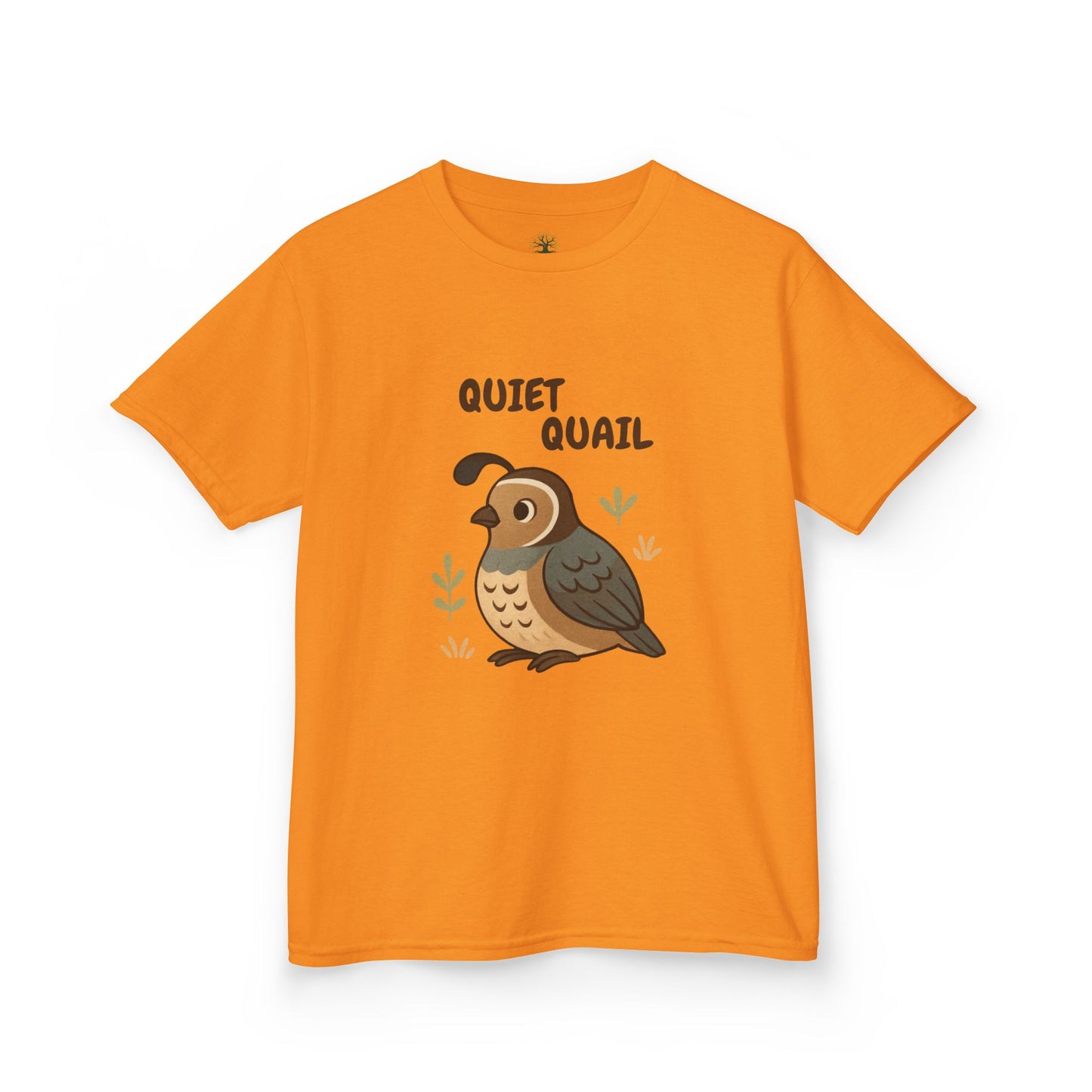 Comfy Kids Tee - Quiet Quail