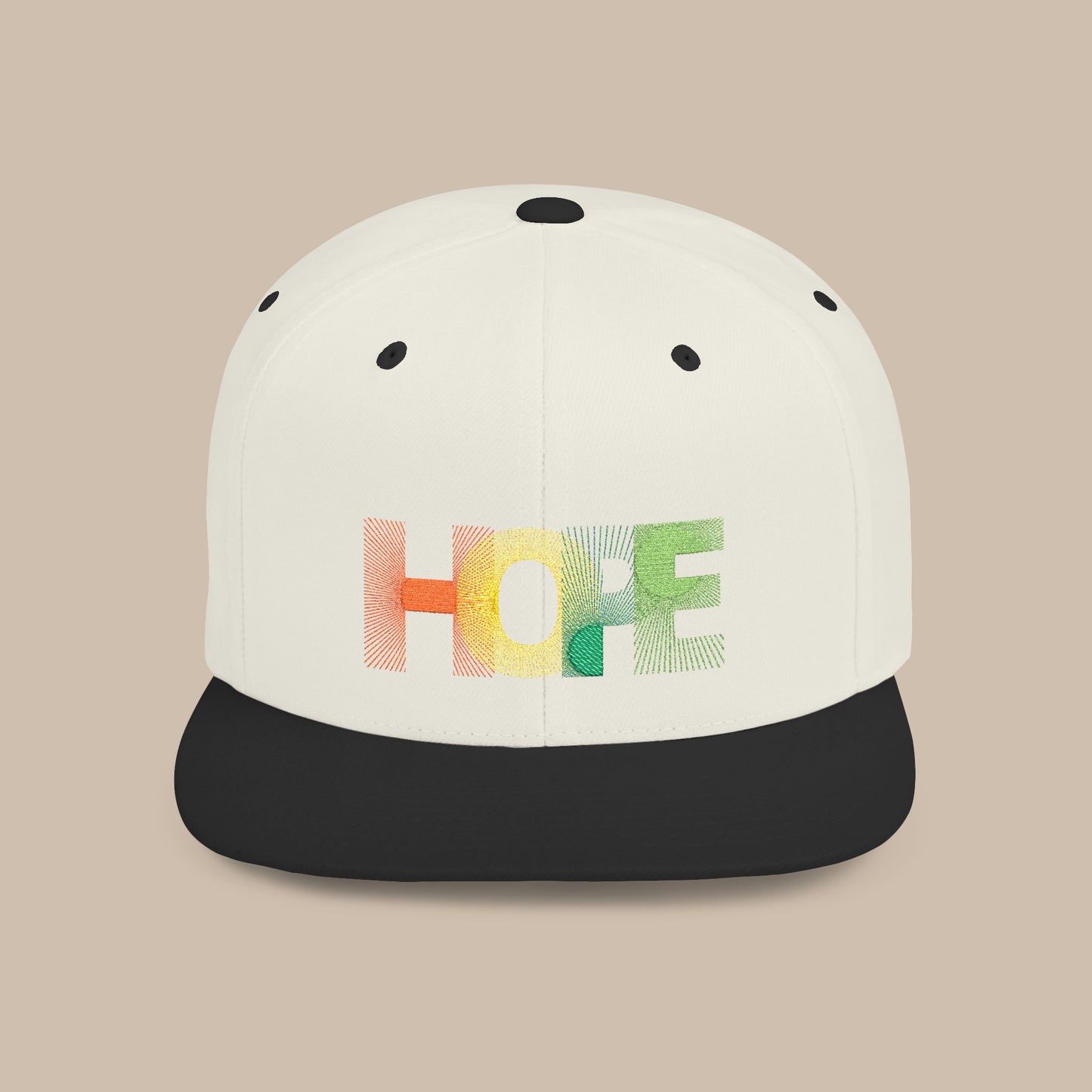 Flat Bill Snapback Cap - HOPE