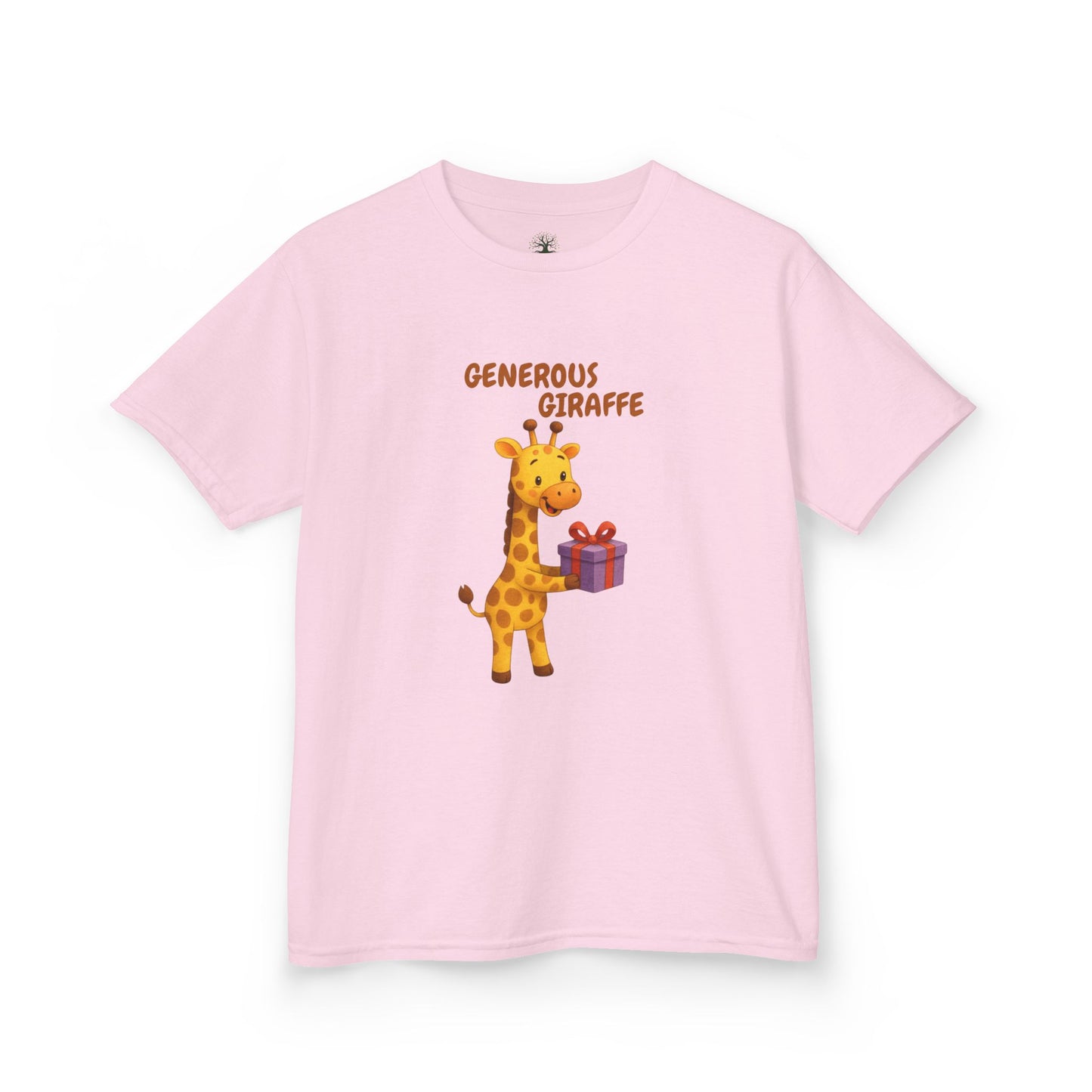 Comfy Kids Tee - Generous Giraffe