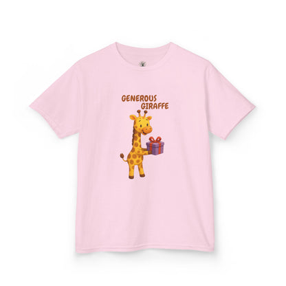 Comfy Kids Tee - Generous Giraffe