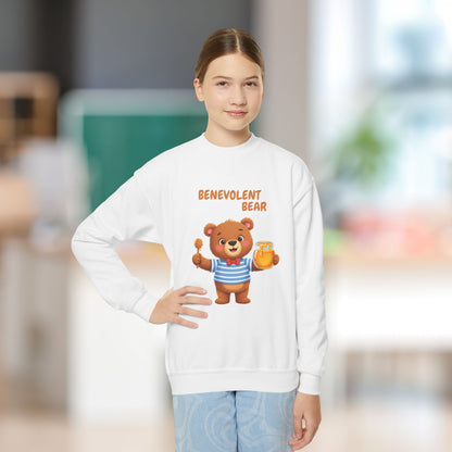 Comfy Kids Sweatshirt - Benevolent Bear