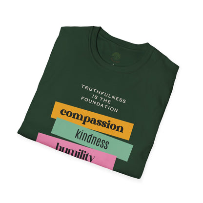 Soft & Stylish Tee - Truthfulness is the Foundation