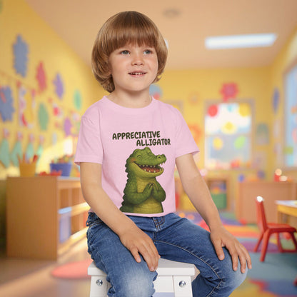 Toddler Tee - Appreciative Alligator