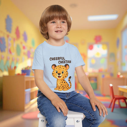 Toddler Tee - Cheerful Cheetah