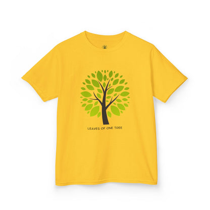 Comfy Kids Tee - Leaves of One Tree