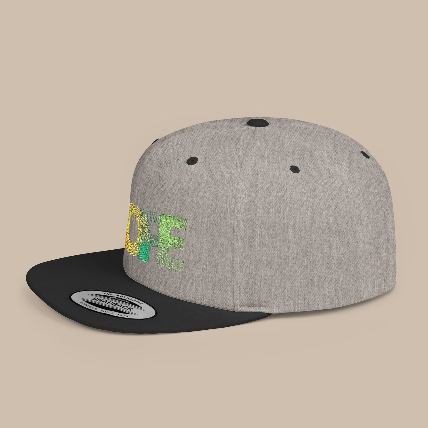 Flat Bill Snapback Cap - HOPE