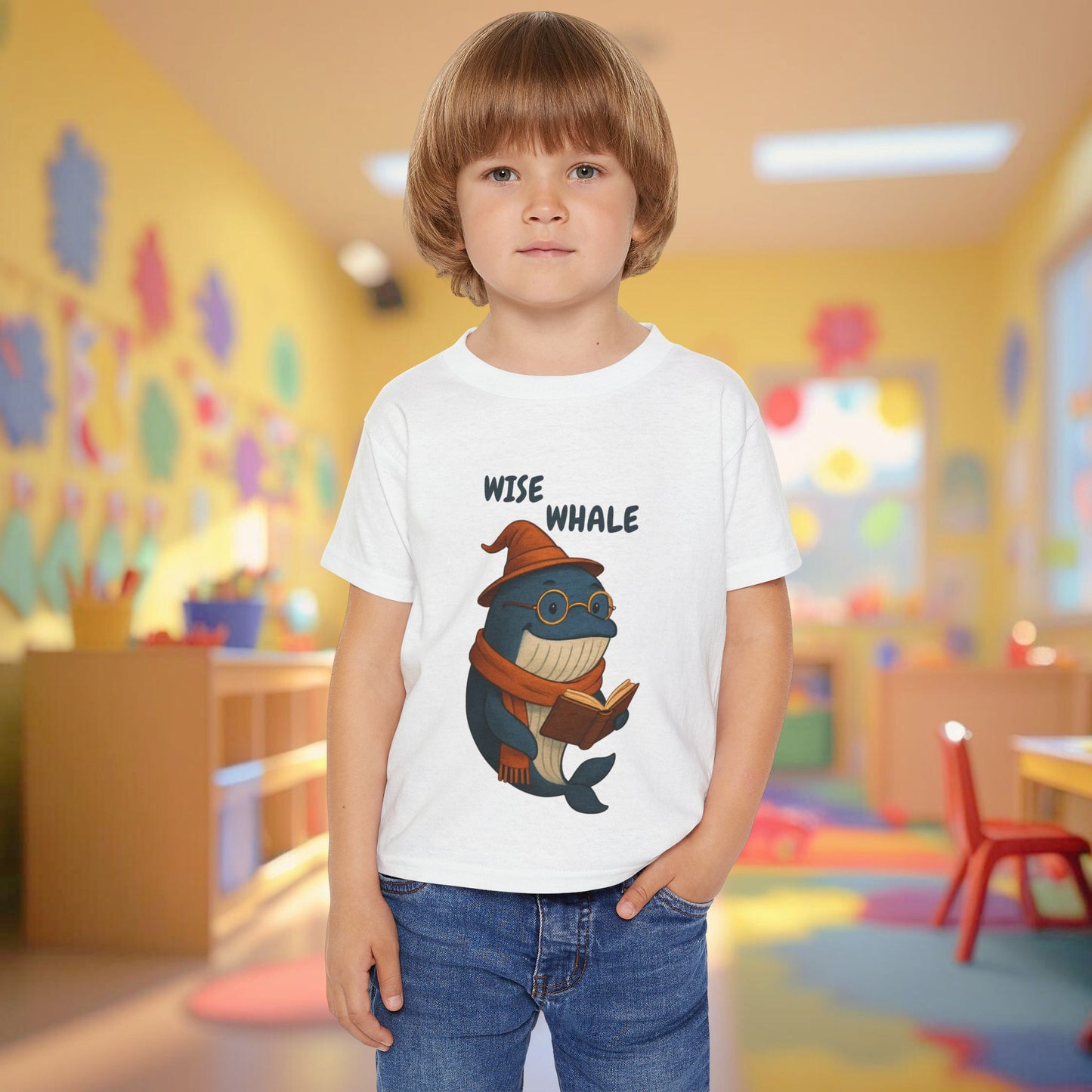 Toddler Tee - Wise Whale v2.0