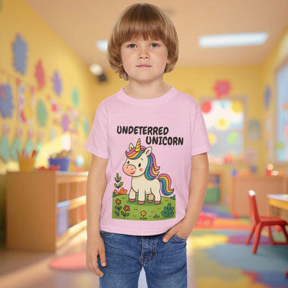 Toddler Tee - Undeterred Unicorn