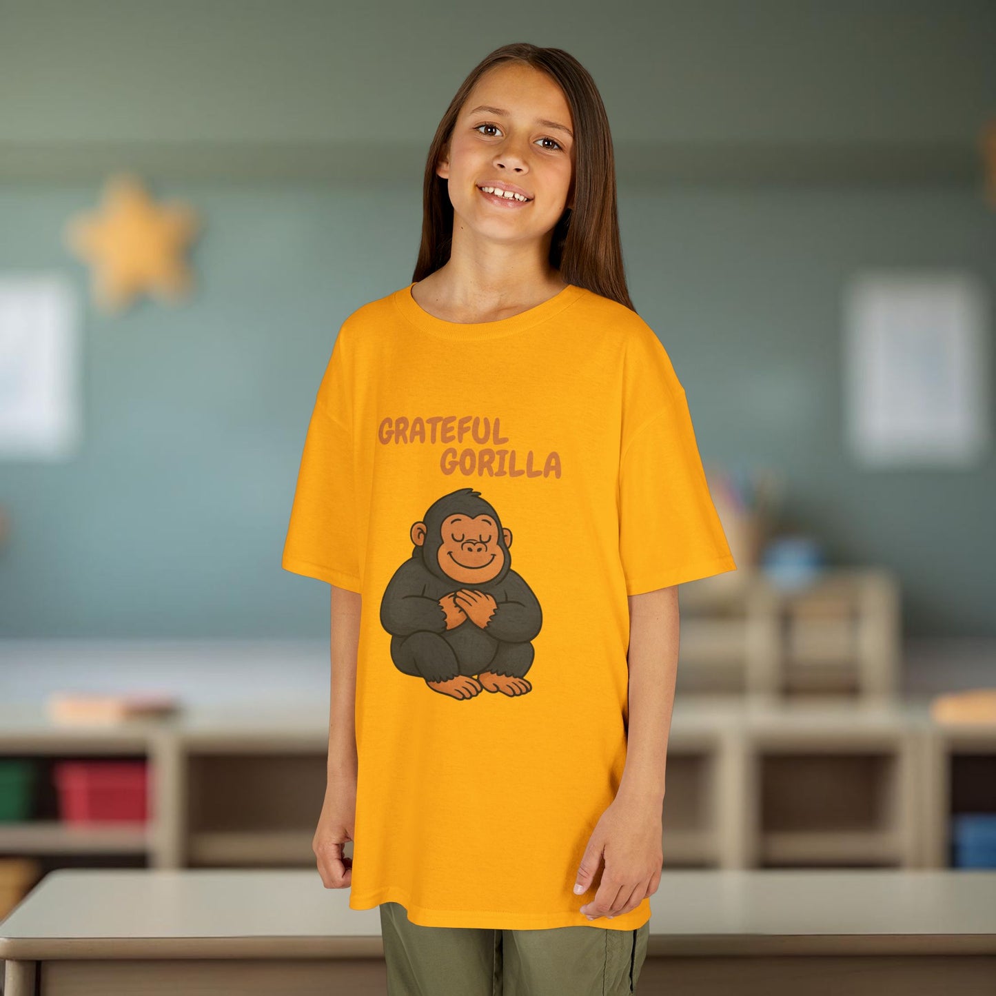 Comfy Kids Tee - Grateful Gorilla