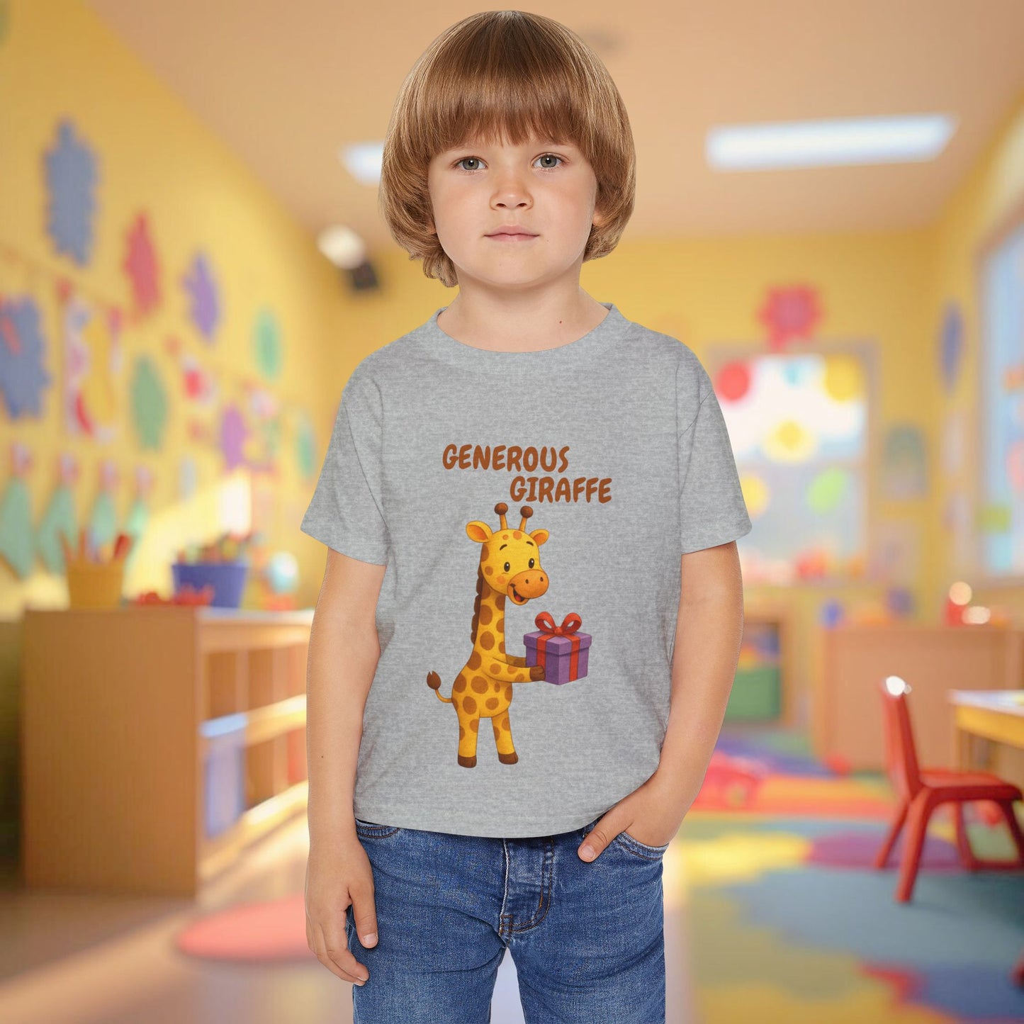 Toddler Tee - Generous Giraffe