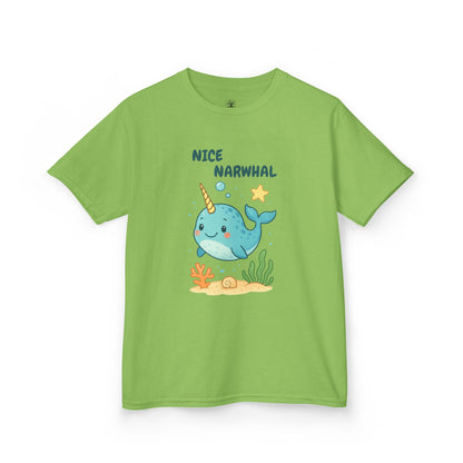 Comfy Kids Tee - Nice Narwhal