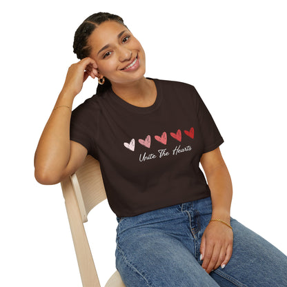 Soft & Stylish Tee - Unite the Hearts