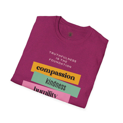 Soft & Stylish Tee - Truthfulness is the Foundation