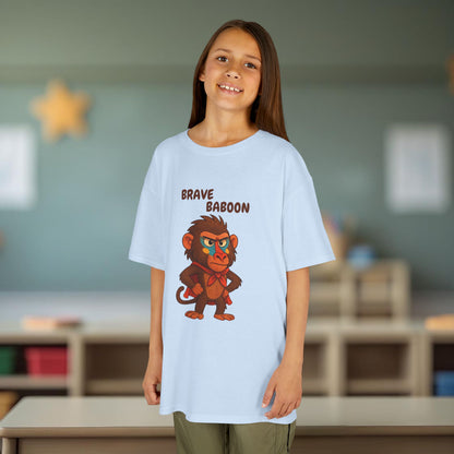 Comfy Kids Tee - Brave Baboon