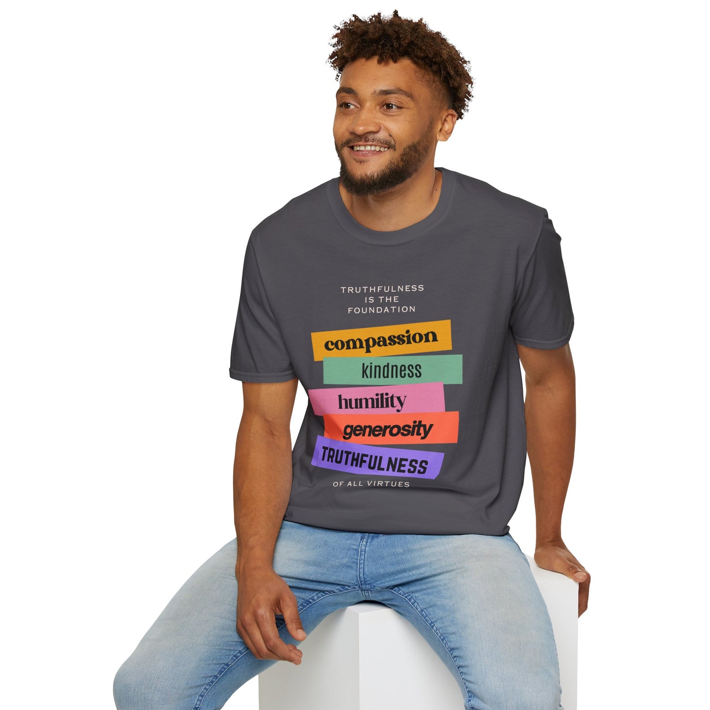 Soft & Stylish Tee - Truthfulness is the Foundation