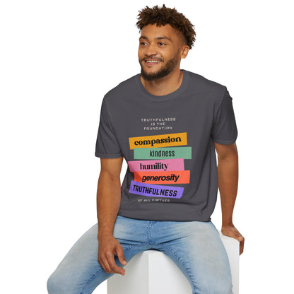Soft & Stylish Tee - Truthfulness is the Foundation