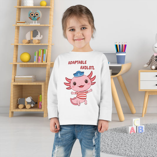 Toddler Long Sleeve Tee - Adaptable Axolotl