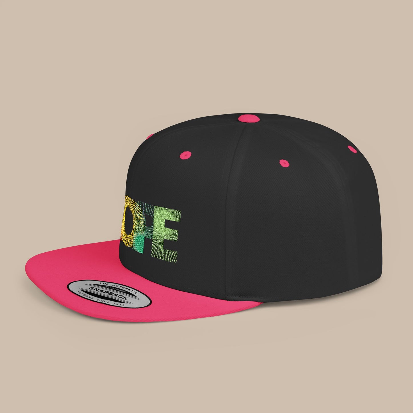 Flat Bill Snapback Cap - HOPE