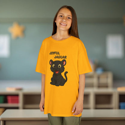 Comfy Kids Tee - Joyful Jaguar