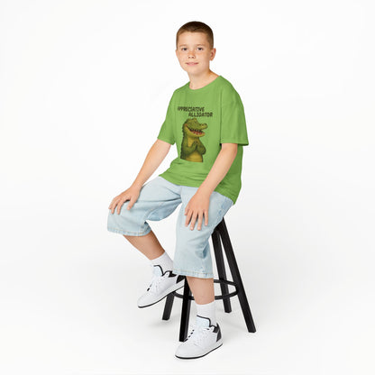 Comfy Kids Tee - Appreciative Alligator
