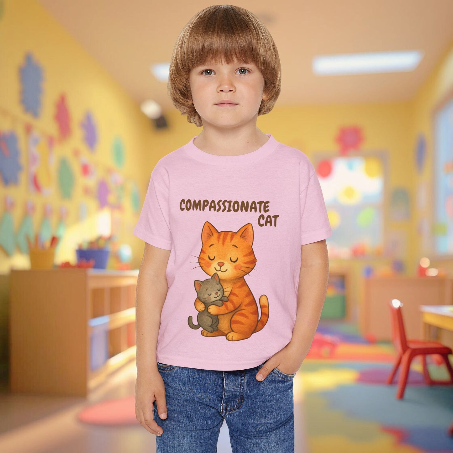 Toddler Tee - Compassionate Cat