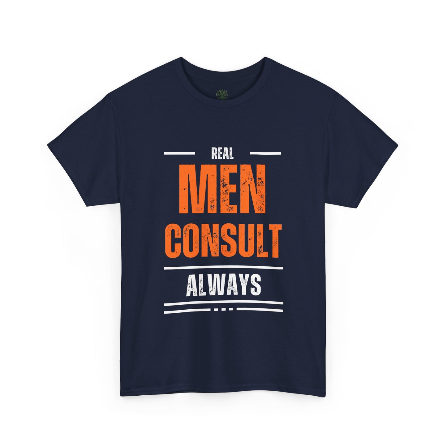 Comfy Cotton Tee - Men Consult