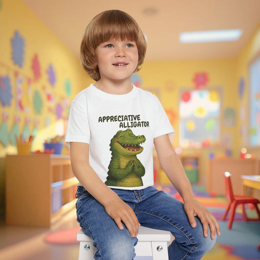 Toddler Tee - Appreciative Alligator