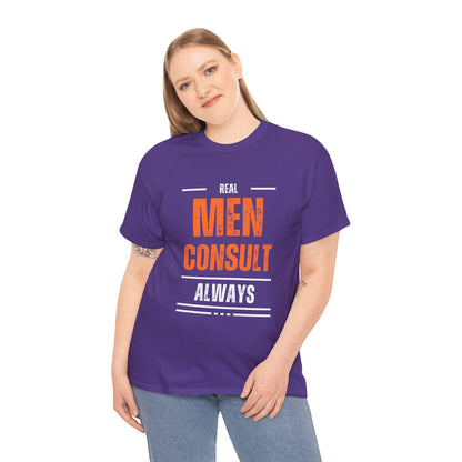 Comfy Cotton Tee - Men Consult