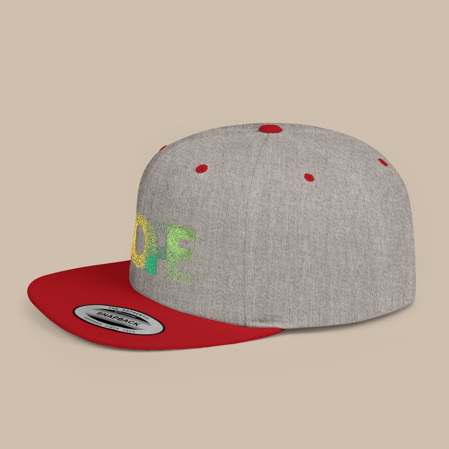 Flat Bill Snapback Cap - HOPE