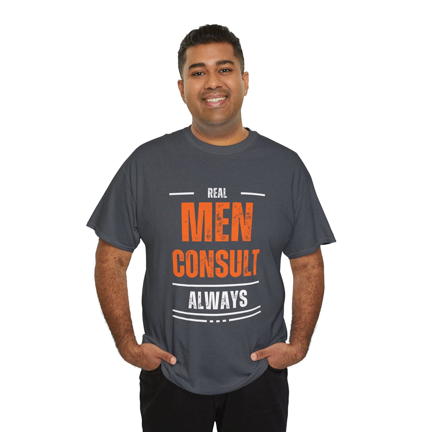 Comfy Cotton Tee - Men Consult