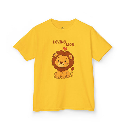 Comfy Kids Tee - Loving Lion