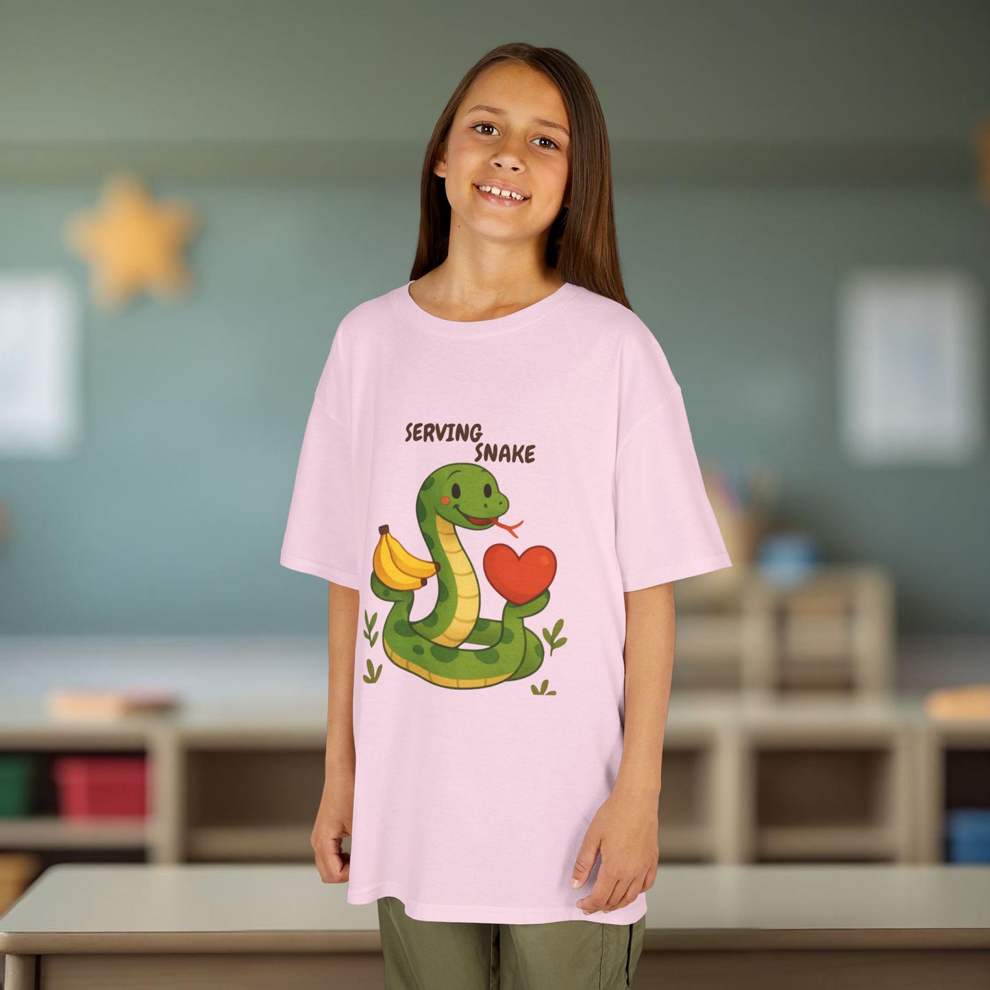 Comfy Kids Tee - Serving Snake