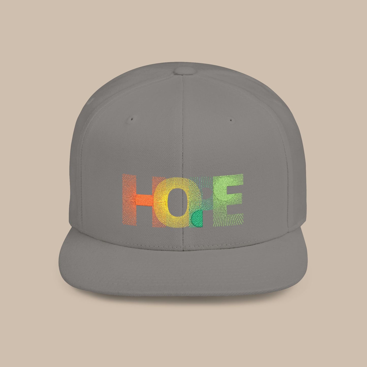 Flat Bill Snapback Cap - HOPE