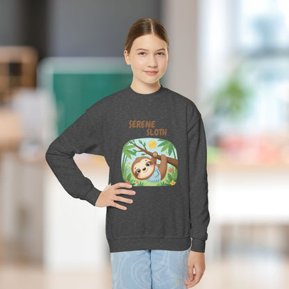 Comfy Kids Sweatshirt - Serene Sloth